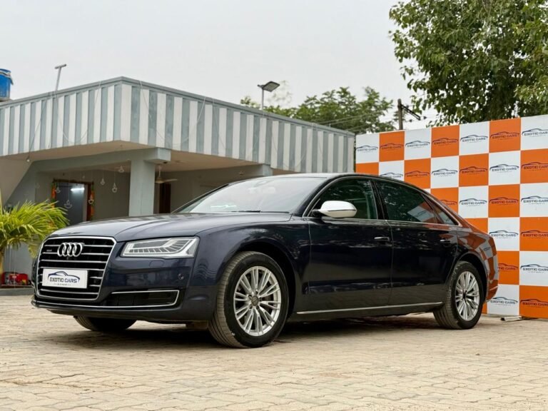 Audi A8L Blue